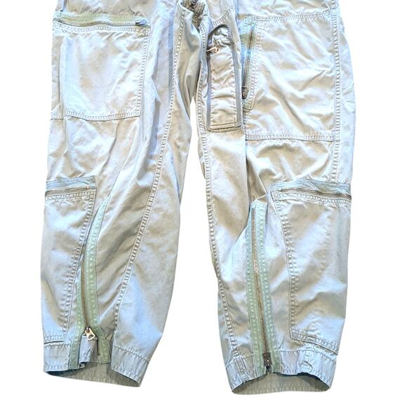 Vintage USAF K-2B Flying Mans Flight Suit Very Light Coveralls Large Regular 60s - Picture 3 of 12